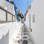 Villa Floral With Marvelous View To Mykonos Town