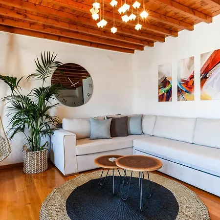 Villa Floral With Marvelous View To Mykonos Town