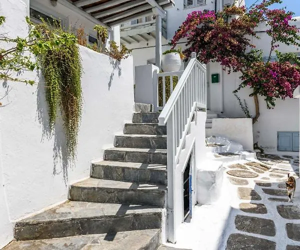 Villa Floral With Marvelous View To Mykonos Town